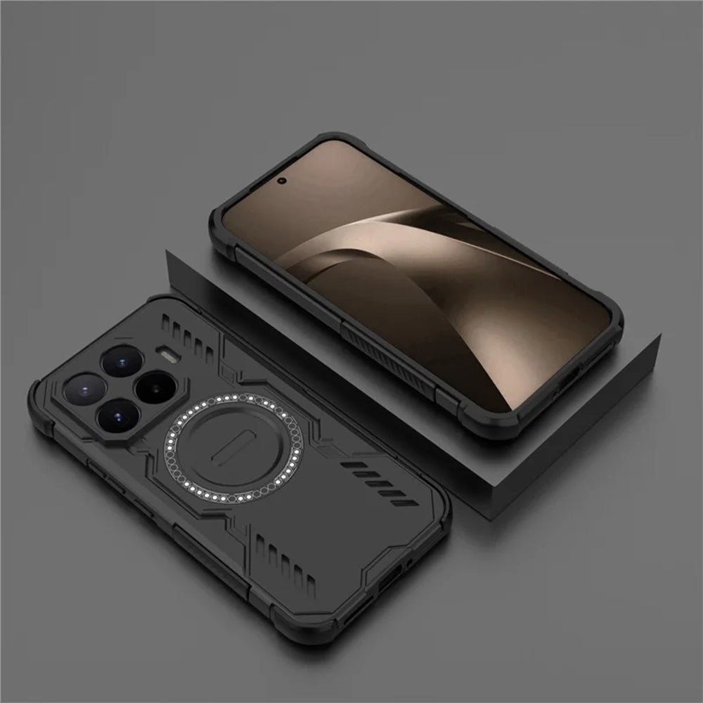 Custodia MagSafe per Xiaomi 17T Pro, Techsuit, ArmorMag, Nera