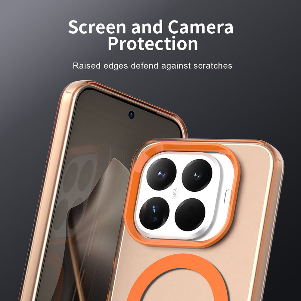 Custodia MagSafe per Xiaomi 17T Pro, Techsuit, CandyCase, Arancione