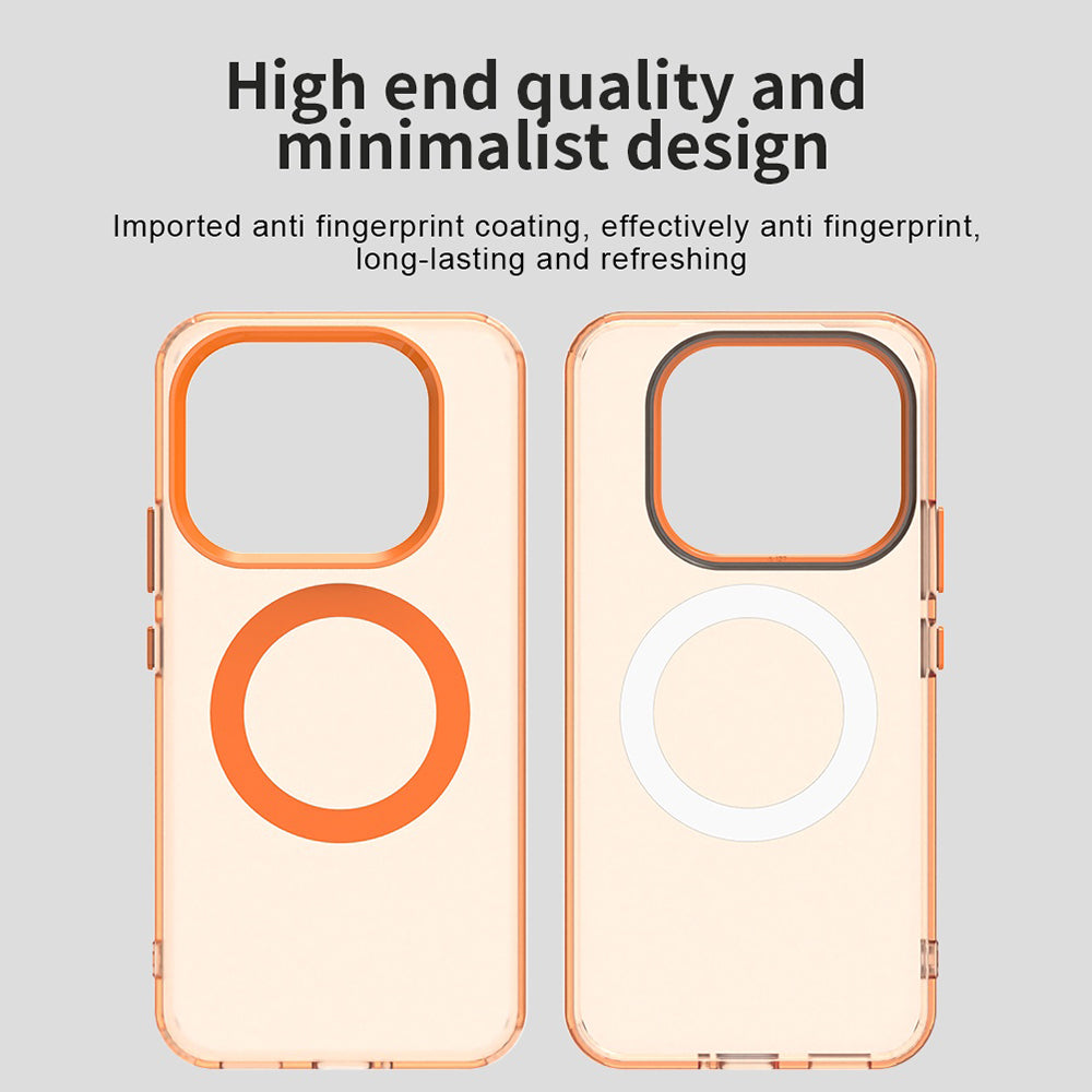 Custodia MagSafe per Xiaomi 17T Pro, Techsuit, CandyCase, Arancione