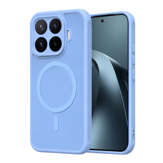 Custodia MagSafe per Xiaomi 17T Pro, Techsuit, HaloFrost II, Blu