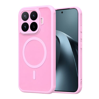 Custodia MagSafe per Xiaomi 17T Pro, Techsuit, HaloFrost II, Rosa