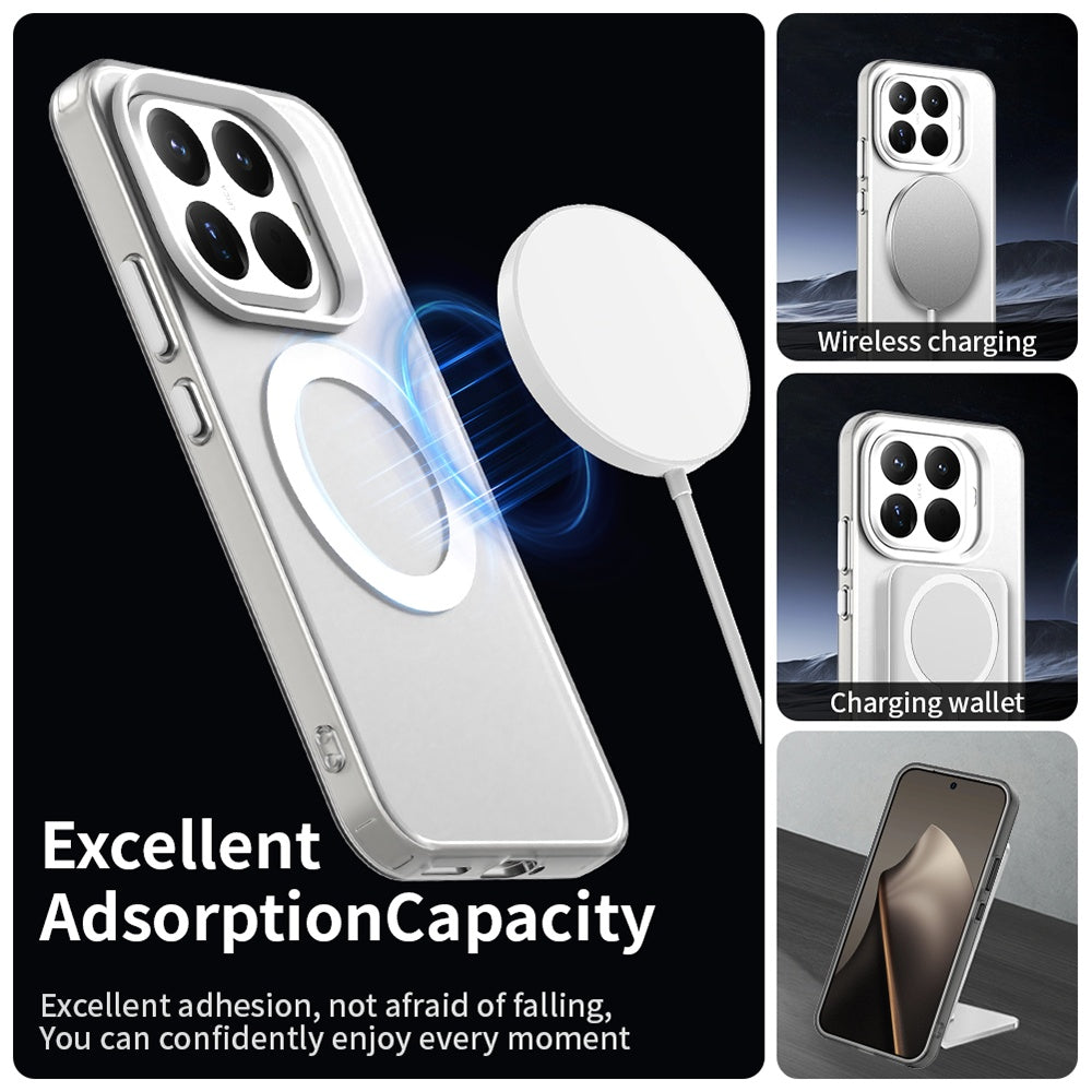 Custodia MagSafe per Xiaomi 17T, Techsuit, CandyCase, Bianca