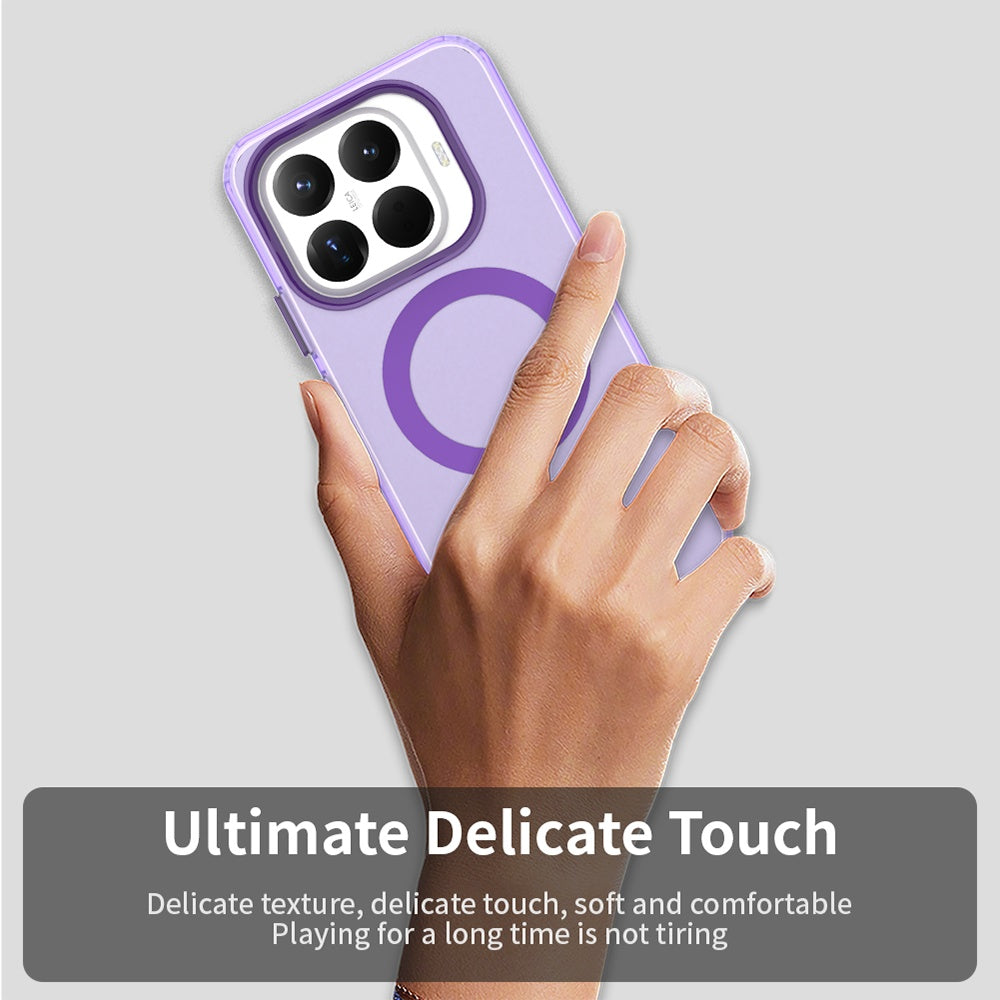 Custodia MagSafe per Xiaomi 17T, Techsuit, CandyCase, Viola