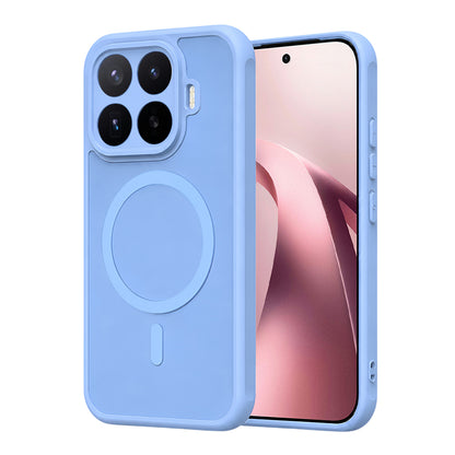 Custodia MagSafe per Xiaomi 17T, Techsuit, HaloFrost II, Blu