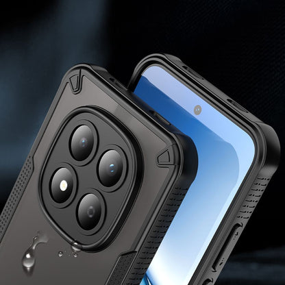 Custodia MagSafe per Xiaomi Redmi Note 15 Pro 5G, Tech-Protect, Rugged Shield, Nera