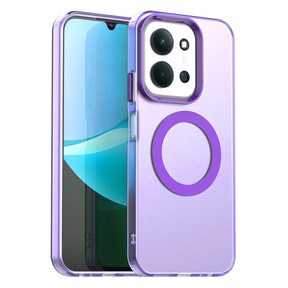 Custodia MagSafe per Xiaomi Poco C85 4G / Redmi 15C 5G / 15C 4G, Techsuit, CandyCase, Viola