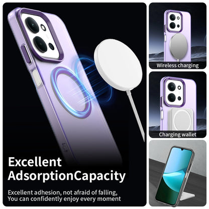 Custodia MagSafe per Xiaomi Poco C85 4G / Redmi 15C 5G / 15C 4G, Techsuit, CandyCase, Viola