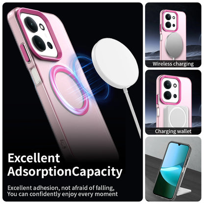 Custodia MagSafe per Xiaomi Poco C85 4G / Redmi 15C 5G / 15C 4G, Techsuit, CandyCase, Rosa