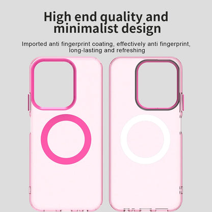 Custodia MagSafe per Xiaomi Poco C85 4G / Redmi 15C 5G / 15C 4G, Techsuit, CandyCase, Rosa