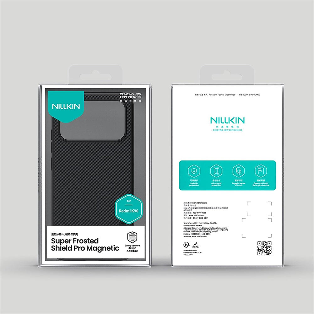 Custodia MagSafe per Xiaomi Poco F8 Pro, Nillkin, Super Shield Pro, Nera