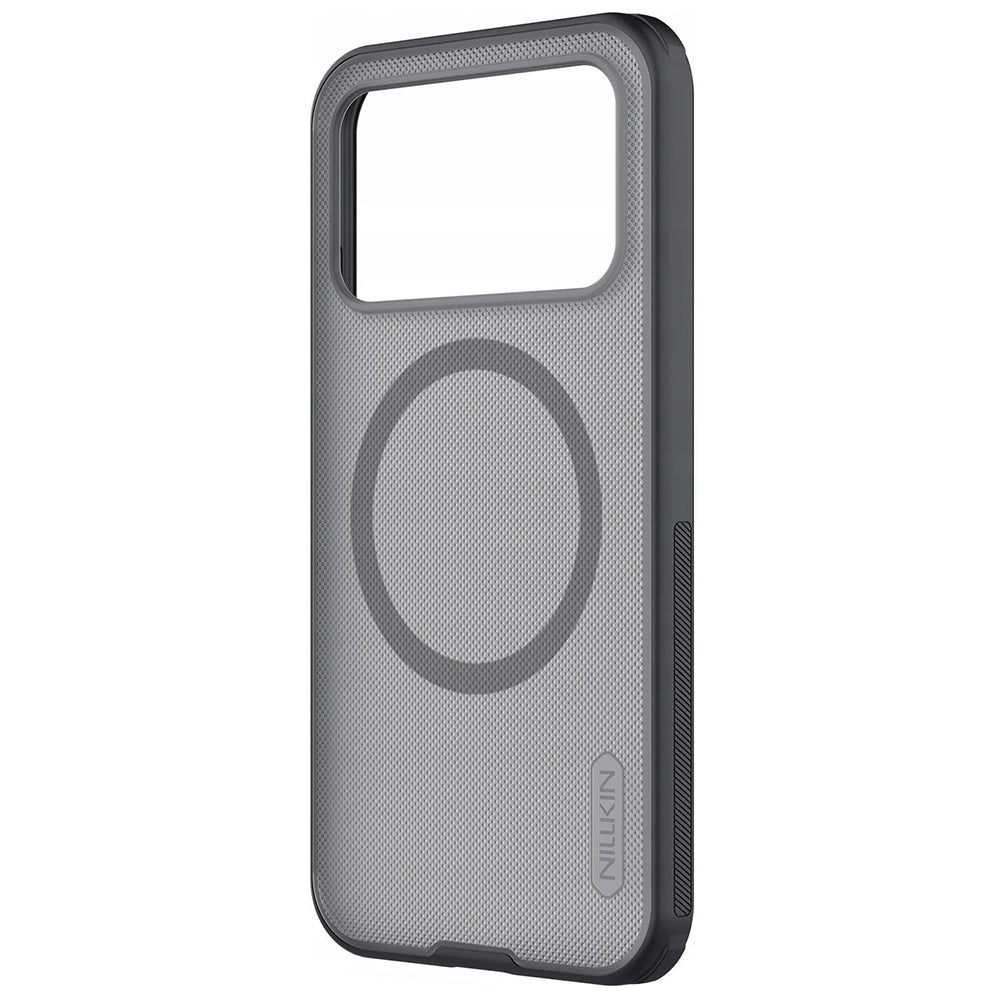 Custodia MagSafe per Xiaomi Poco F8 Pro, Nillkin, Super Shield Pro, Nero Trasparente