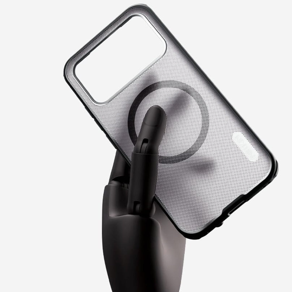Custodia MagSafe per Xiaomi Poco F8 Pro, Nillkin, Super Shield Pro, Nero Trasparente
