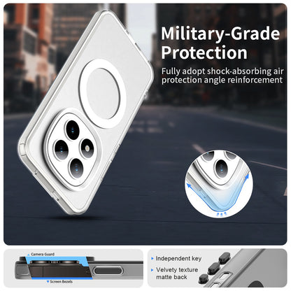 Custodia MagSafe per Xiaomi Poco M8 Pro / Redmi Note 15 Pro+ 5G, Techsuit, CandyCase, Bianca