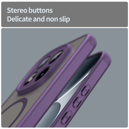 Custodia MagSafe per Xiaomi Poco M8 Pro / Redmi Note 15 Pro+ 5G, Techsuit, HaloFrost II, Viola