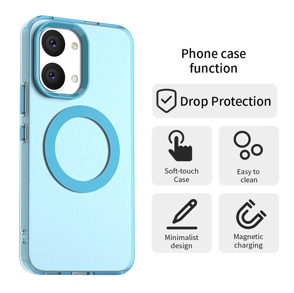 Custodia MagSafe per Xiaomi Poco X8 Pro Max, Techsuit, CandyCase, Blu