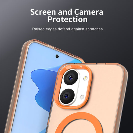 Custodia MagSafe per Xiaomi Poco X8 Pro Max, Techsuit, CandyCase, Arancione