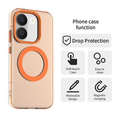 Custodia MagSafe per Xiaomi Poco X8 Pro, Techsuit, CandyCase, Arancione