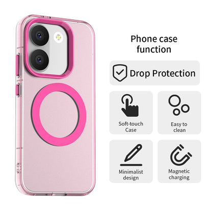 Custodia MagSafe per Xiaomi Poco X8 Pro, Techsuit, CandyCase, Rosa
