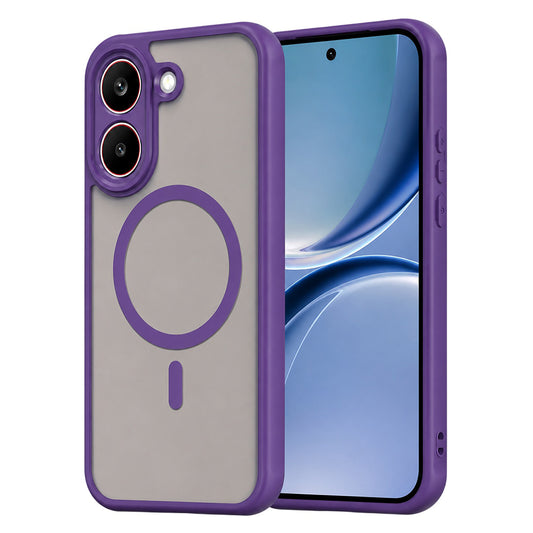 Custodia MagSafe per Xiaomi Poco X8 Pro, Techsuit, HaloFrost II, Viola