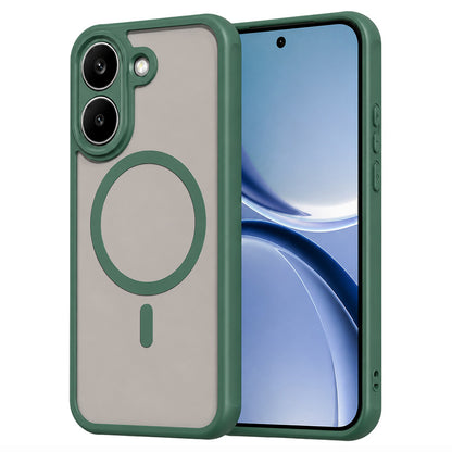 Custodia MagSafe per Xiaomi Poco X8 Pro, Techsuit, HaloFrost II, Verde