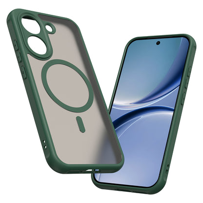 Custodia MagSafe per Xiaomi Poco X8 Pro, Techsuit, HaloFrost II, Verde