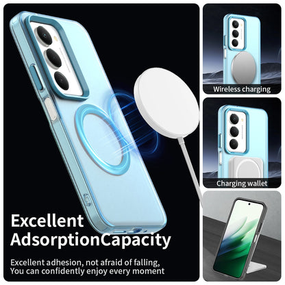 Custodia MagSafe per Xiaomi Redmi 15 5G / 15 4G, Techsuit, CandyCase, Blu