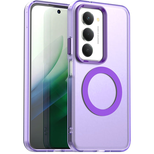 Custodia MagSafe per Xiaomi Redmi 15 5G / 15 4G, Techsuit, CandyCase, Viola