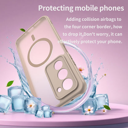 MagSafe Case for Xiaomi Redmi 15 5G / 15 4G, Techsuit, HaloFrost II, Gold