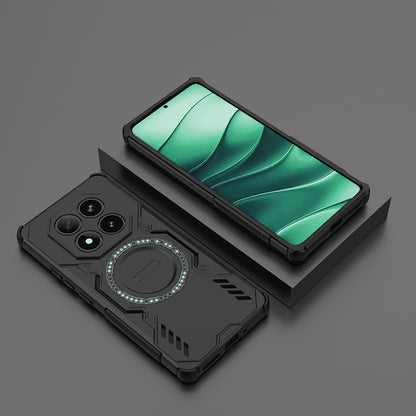 Custodia MagSafe per Xiaomi Redmi Note 14 Pro 4G, Techsuit, ArmorMag, Nera