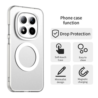 Custodia MagSafe per Xiaomi Redmi Note 15 Pro 5G, Techsuit, CandyCase, Bianca