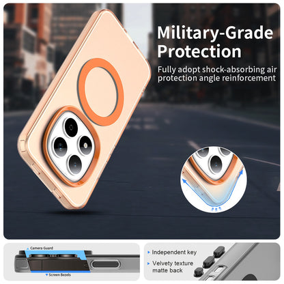 Custodia MagSafe per Xiaomi Redmi Note 15 Pro 5G, Techsuit, CandyCase, Arancione