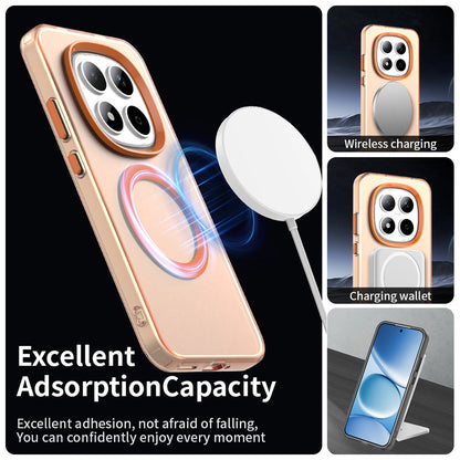 Custodia MagSafe per Xiaomi Redmi Note 15 Pro 5G, Techsuit, CandyCase, Arancione