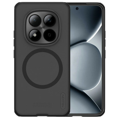 Custodia MagSafe per Xiaomi Redmi Note 15 Pro+ 5G, Nillkin, Super Shield Pro, Nero Trasparente