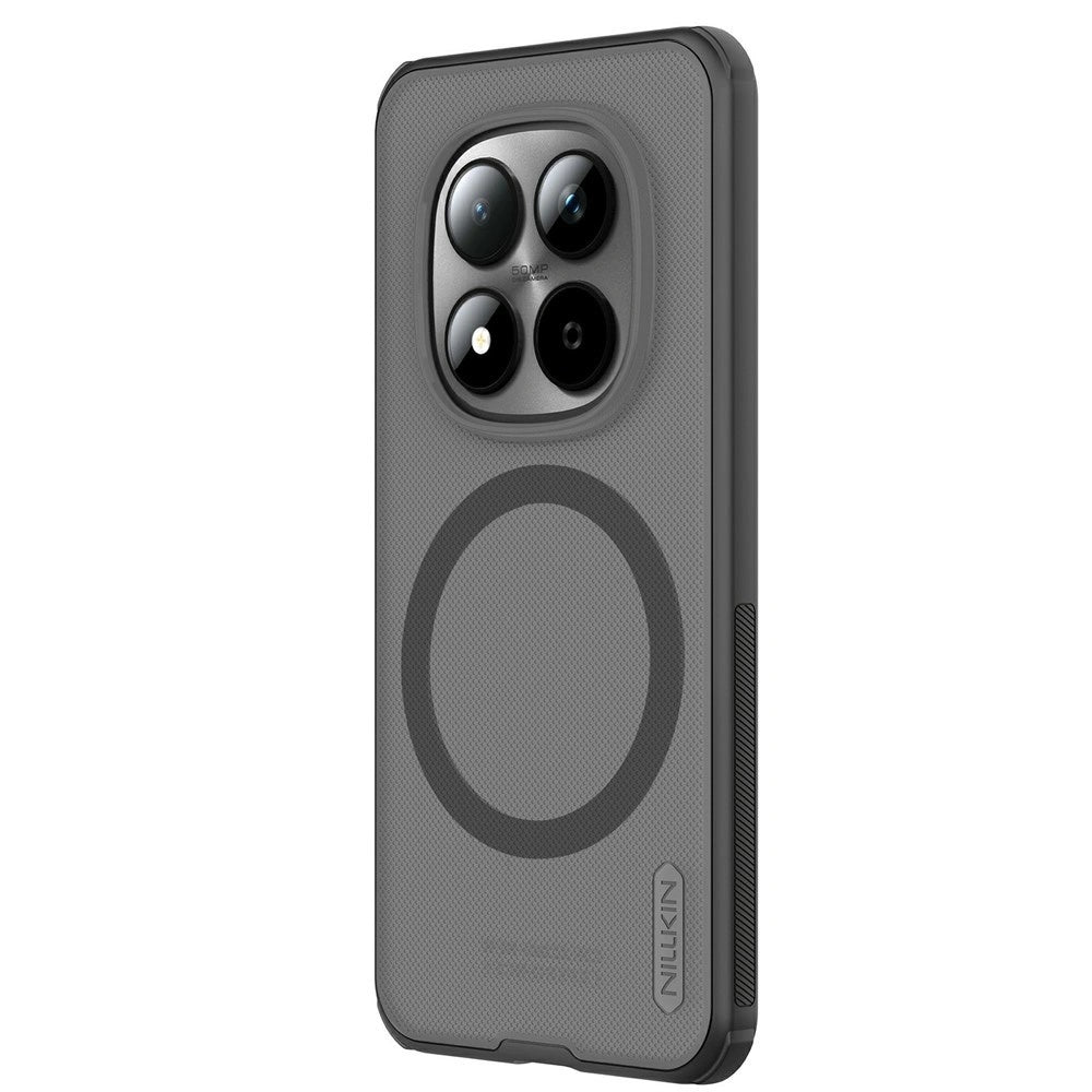 Custodia MagSafe per Xiaomi Redmi Note 15 Pro+ 5G, Nillkin, Super Shield Pro, Nero Trasparente