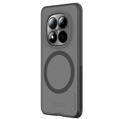 Custodia MagSafe per Xiaomi Redmi Note 15 Pro+ 5G, Nillkin, Super Shield Pro, Nero Trasparente