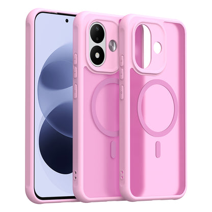 Cover MagSafe per Xiaomi Redmi Note 17 Pro, Techsuit, HaloFrost II, rosa