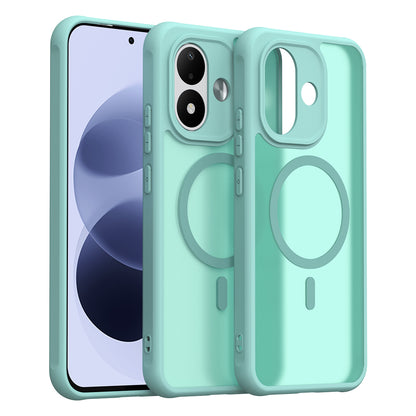 Custodia MagSafe per Xiaomi Redmi Note 17 Pro, Techsuit, HaloFrost II, Verde Chiaro