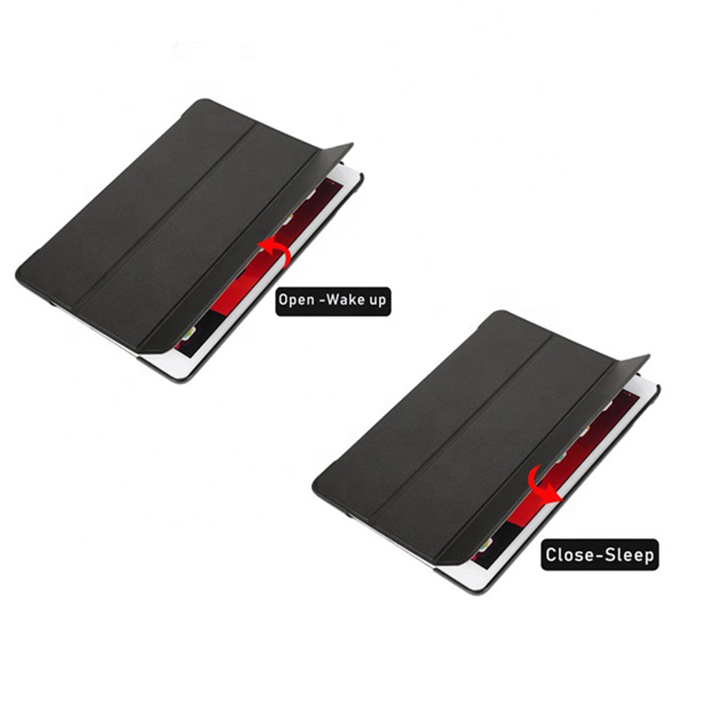 Custodia per Apple iPad 10.2 (2021) / 10.2 (2020) / 10.2 (2019), Techsuit, FoldPro, Nera