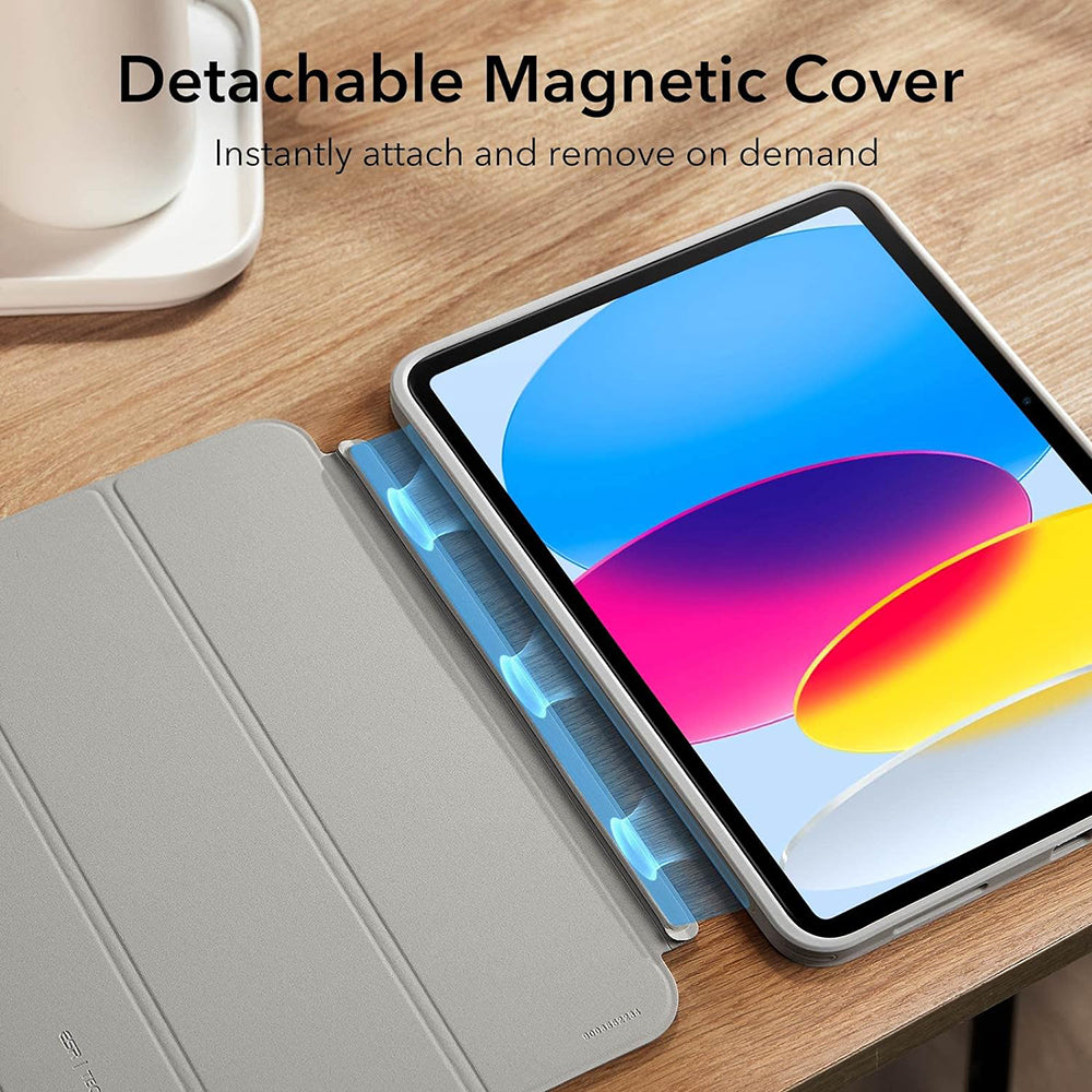 Custodia per Apple iPad (2025) / (2022), ESR, Ascend Hybrid, Grigio