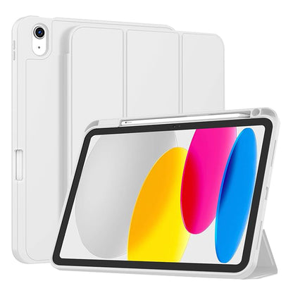 Custodia per Apple iPad (2025) / (2022), Techsuit, Flex Trifold, Grigio