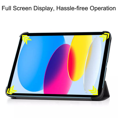Custodia per Apple iPad (2025) / (2022), Techsuit, FoldPro, Nera