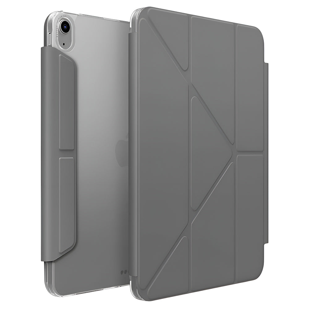 Custodia per Apple iPad (2025), UNIQ, Camden Click, Grigio