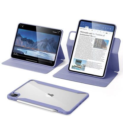 Case for Apple iPad Pro 13 (2024), ESR, Rebound Hybrid, Purple