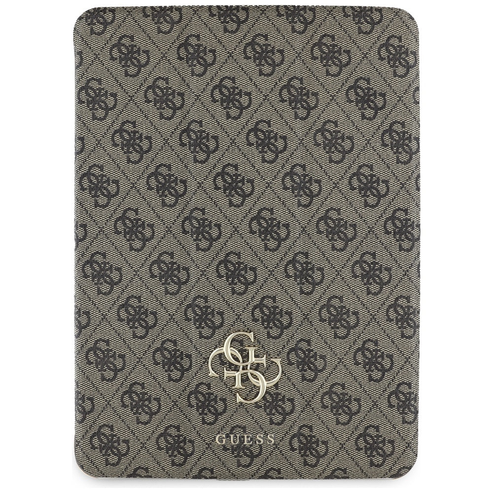 Custodia per Apple iPad Air 11 (2025) / Air 11 (2024), Guess, 4G Big Logo, Marrone