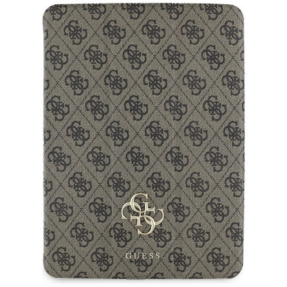 Custodia per Apple iPad Air 11 (2025) / Air 11 (2024), Guess, 4G Big Logo, Marrone
