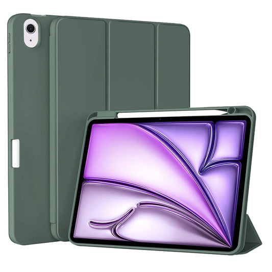 Custodia per Apple iPad Air 11 (2026) / iPad Air 11 (2025) / Air 11 (2024), Techsuit, Flex Trifold, Verde