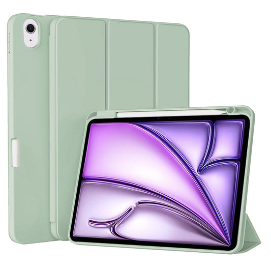 Custodia per Apple iPad Air 11 (2026) / iPad Air 11 (2025) / Air 11 (2024), Techsuit, Flex Trifold, Verde Matcha