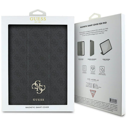 Custodia per Apple iPad Air 13 (2025) / Air 13 (2024), Guess, 4G Big Logo, Nera