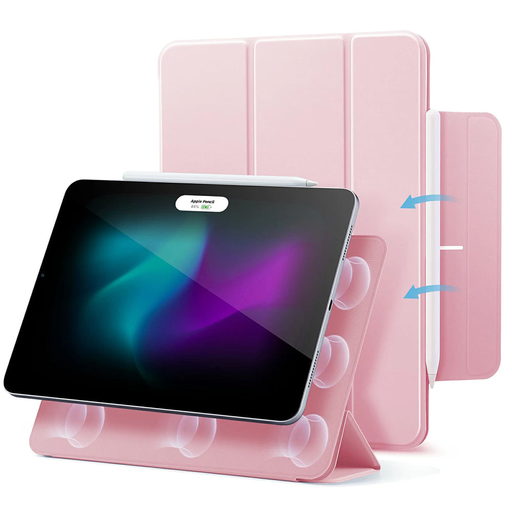 Case for Apple iPad Air 13 (2025) / Air 13 (2024) / Pro 12.9 (2022) / Pro 12.9 (2021) / Pro 12.9 (2020), ESR, Rebound, Pink