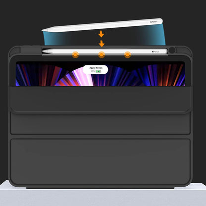 Custodia per Apple iPad Air 13 (2026) / Air 13 (2025) / Air 13 (2024), Techsuit, Flex Trifold, Rosa